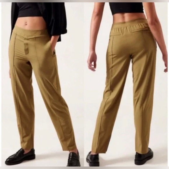 Athleta NWT Brooklyn Heights High Rise Pant Sz 6 - Picture 2 of 7